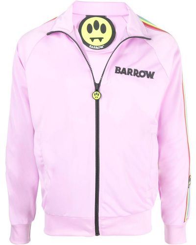 Barrow サイドストライプ セーター - ピンク