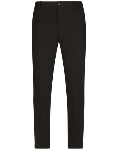 Dolce & Gabbana Pantalones de vestir capri - Negro