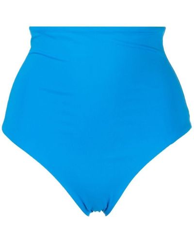 Bondi Born Bikinihöschen mit hohem Bund - Blau