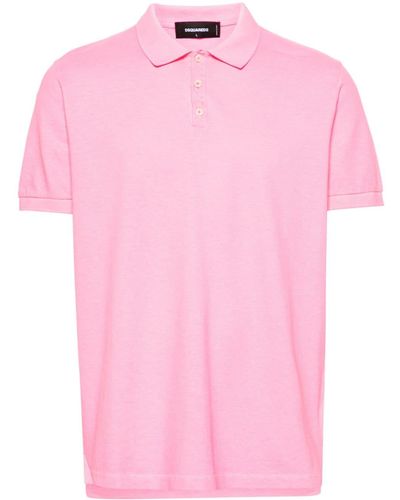 DSquared² Be Icon Tennis Poloshirt - Pink