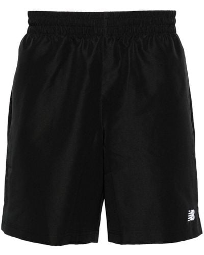 New Balance Woven 7 Inch Deck Shorts - Black