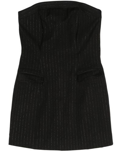 Ksubi London Pinstripe Dress - Black