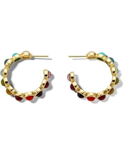 Ippolita 18k Gold Lollipop All-stone Hoop Earrings - Metallic