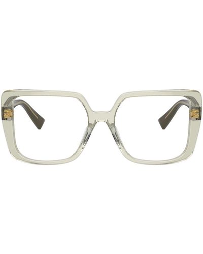 Miu Miu オーバーサイズ 眼鏡フレーム - マルチカラー