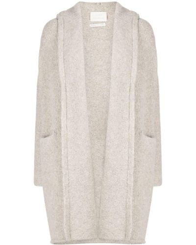 Lauren Manoogian Alpaca Wool-blend Hooded Coat - White