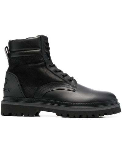 Woolrich Laced Up Boots - Black