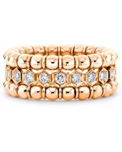 Pragnell 18kt Rose Gold Bohemia Diamond Ring - Metallic