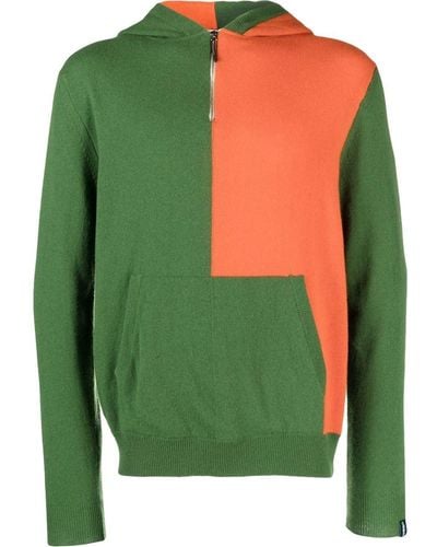 Mackintosh Double Agent Hooded Jumper - Green