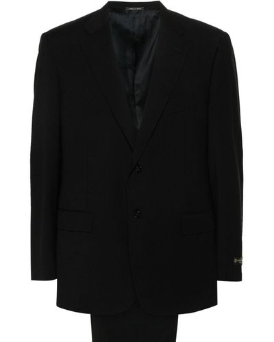 Corneliani Single-breasted Suit - Black