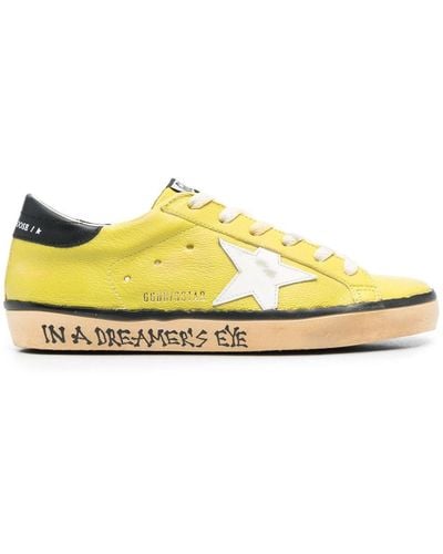 Golden Goose Super Star Low-top Sneakers - Yellow