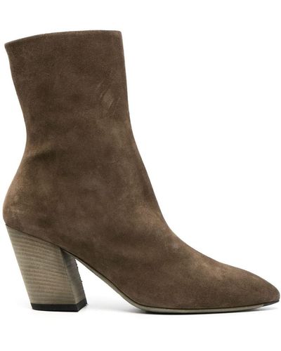 Officine Creative Sevre 001 80mm Ankle Boots - Brown