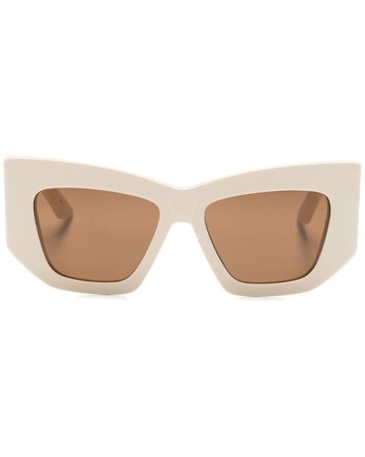 Alexander McQueen Gafas de sol con montura estilo mariposa - Neutro