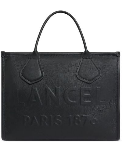 Lancel Medium Jour De Leather Tote Bag - Black