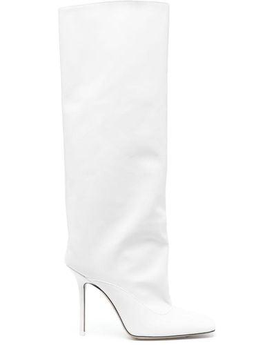 The Attico Sienna 110mm Knee-high Boots - White