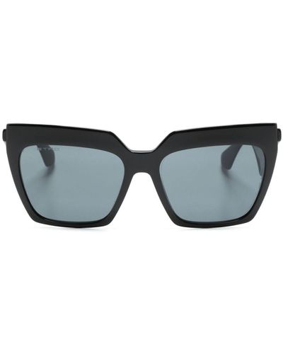 Etro 0001/s Geometric-frame Sunglasses - Black