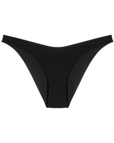 Ganni Bragas de bikini con apliques de cristal - Negro