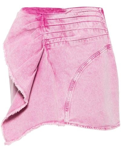 IRO Edvige Denim Skirt - Pink