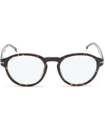 BOSS Round-frame Sunglasses - Brown