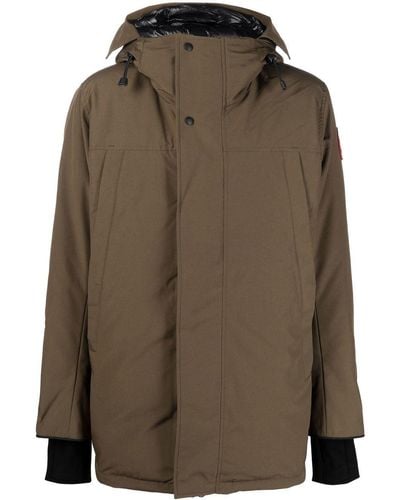 Canada Goose Hooded Down-padded Jacket - Green