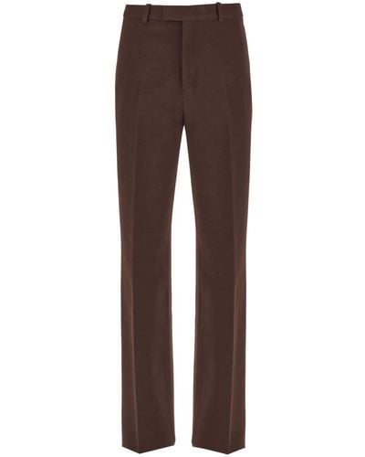 Ferragamo Tailored Trousers - Brown