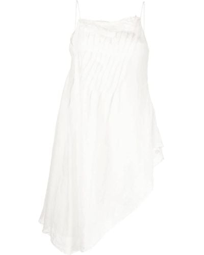Marc Le Bihan Asymmetric-design Sleeveless Top - White