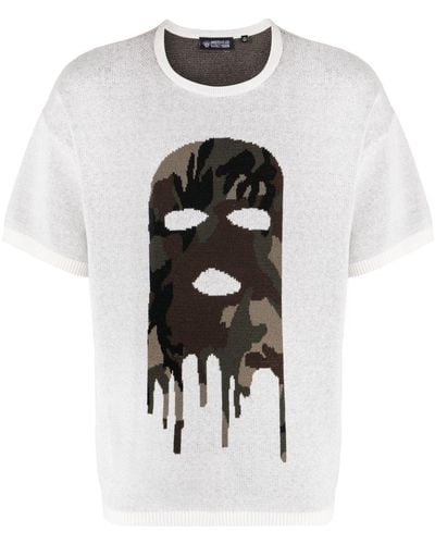 Mostly Heard Rarely Seen T-Shirt mit grafischem Print - Weiß