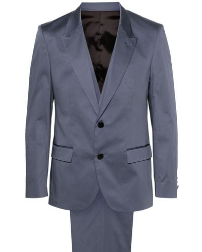 HUGO Single-breasted Three-piece Suit - Blue