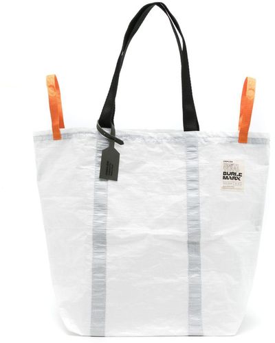 Osklen Large Logo-patch Tote Bag - White