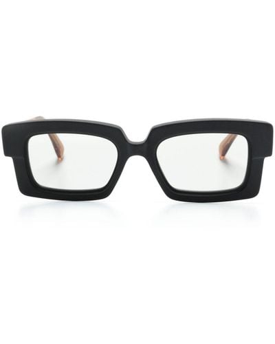 Kuboraum S7 スクエア眼鏡フレーム - ブラック