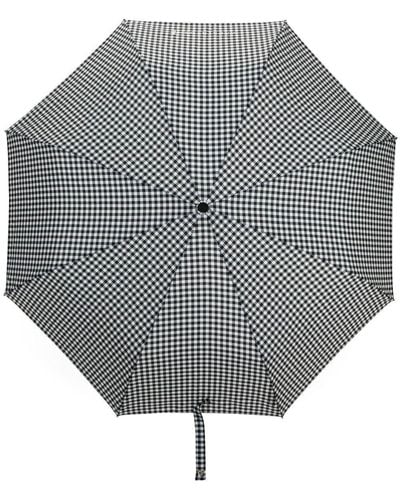 Mackintosh Ayr Gingham-check Umbrella - Grey