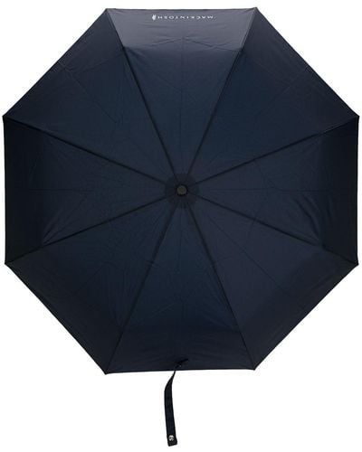 Mackintosh Ayr Automatic Telescopic Umbrella - Blue