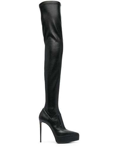 Le Silla Uma 125mm Thigh-high Boots - Black