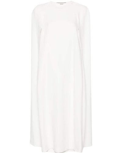 Stella McCartney Kleid mit rundem Ausschnitt - Weiß