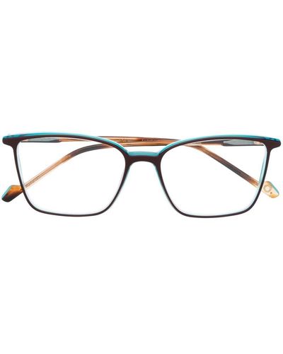Etnia Barcelona Square-lenses Eyeglasses - Brown