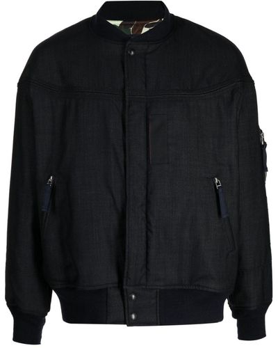 Comme des Garçons Veste bomber à poche zippée - Noir