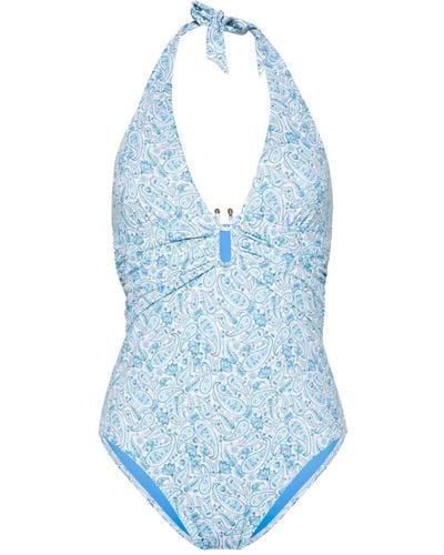 Heidi Klein Camps Bay Beach Swimsuit - Blue