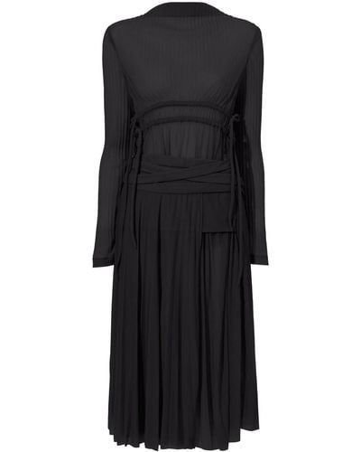 Proenza Schouler Riley Jersey Dress - Black