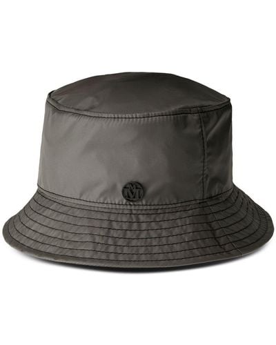 Maison Michel Jason Foldable Bucket Hat - Black