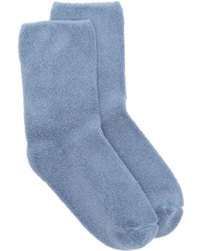 Baserange Terry-cloth Ankle Socks - Blue