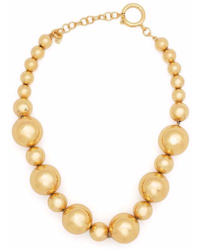 FEDERICA TOSI Halskette mit Perlen - Mettallic