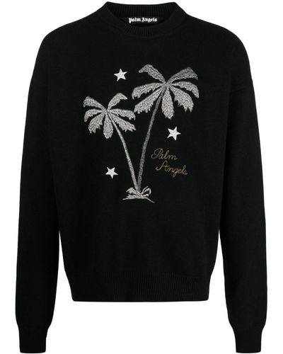 Palm Angels Palm Paris セーター - ブラック