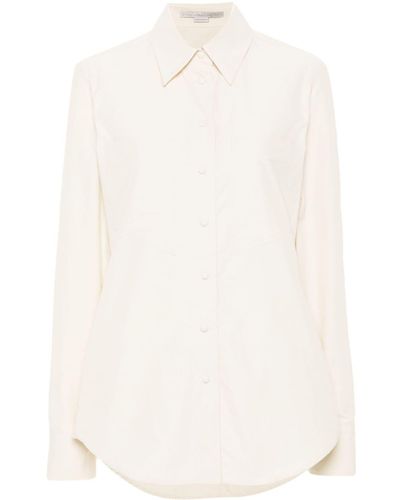 Stella McCartney Pointed-collar Shirt - White