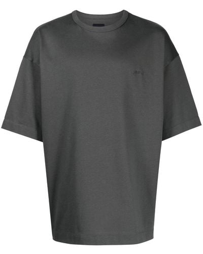 Juun.J Crew Neck Short-sleeve T-shirt - Grey
