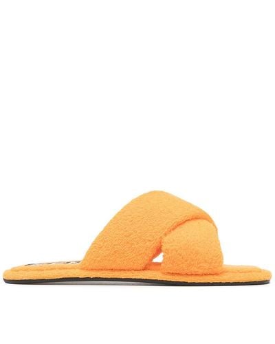 Senso Inka Iv Cotton Slides - Orange