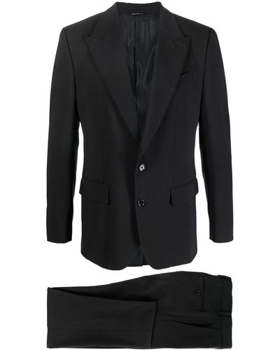 Dolce & Gabbana Einreihiger Anzug - Schwarz