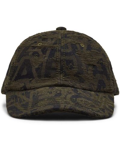 Marc Jacobs Casquette en coton à logo en jacquard - Noir