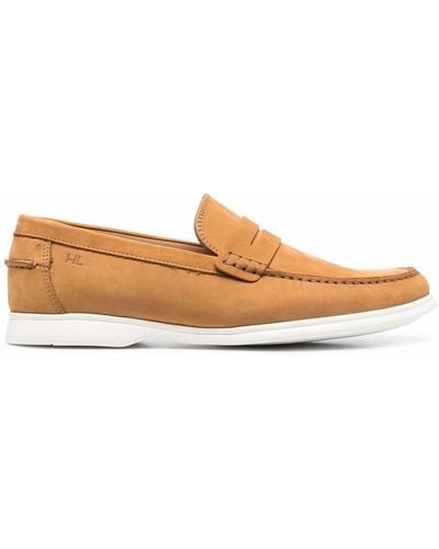 Harry's Of London Suede Almond-toe Loafers - Yellow