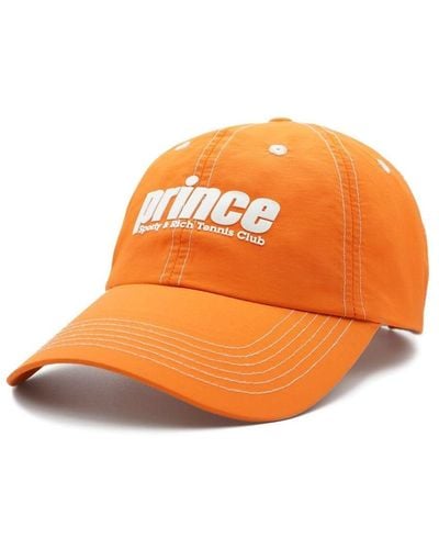 Sporty & Rich Logo-print Baseball Cap - Orange
