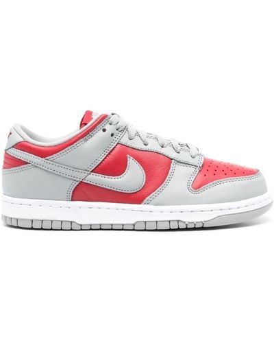 Nike Dunk Low Leather Trainers - Pink