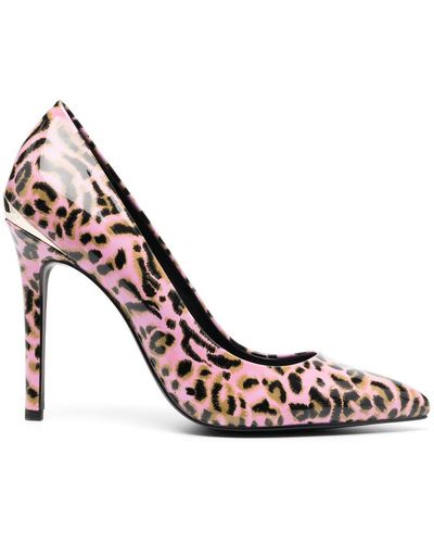Just Cavalli Leopard-print Pumps - Pink